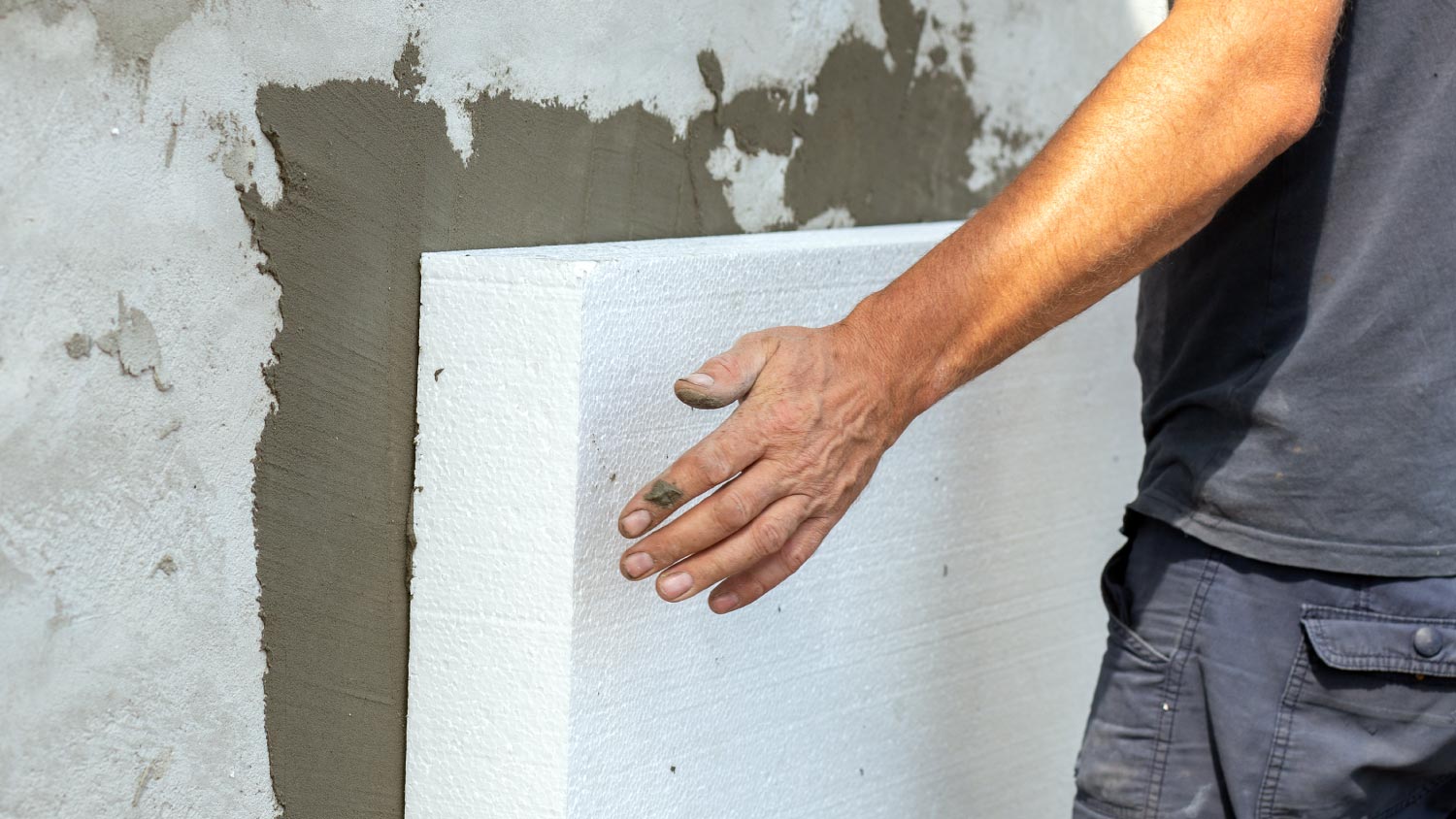 Foam board insulation