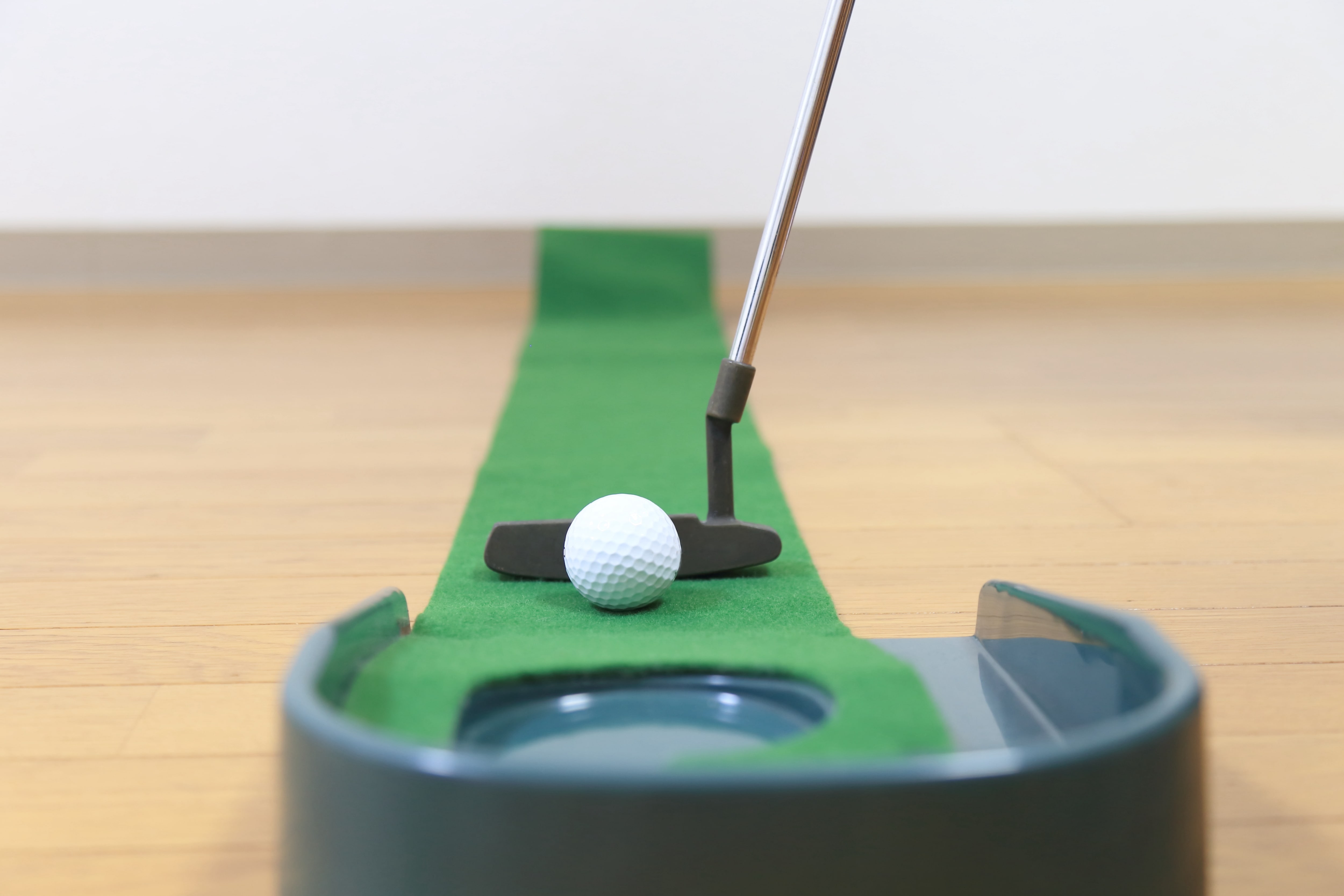 Indoor putting green
