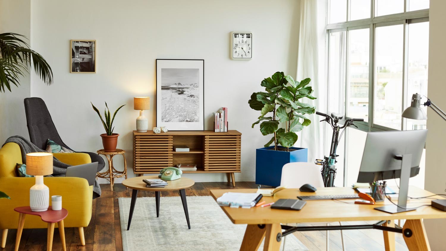 An Interior of modern living room