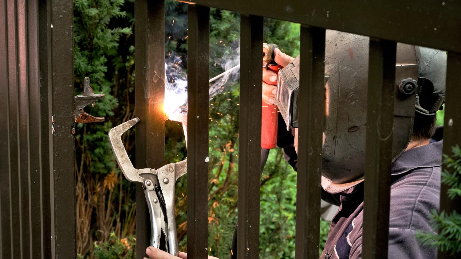 Welder with torch