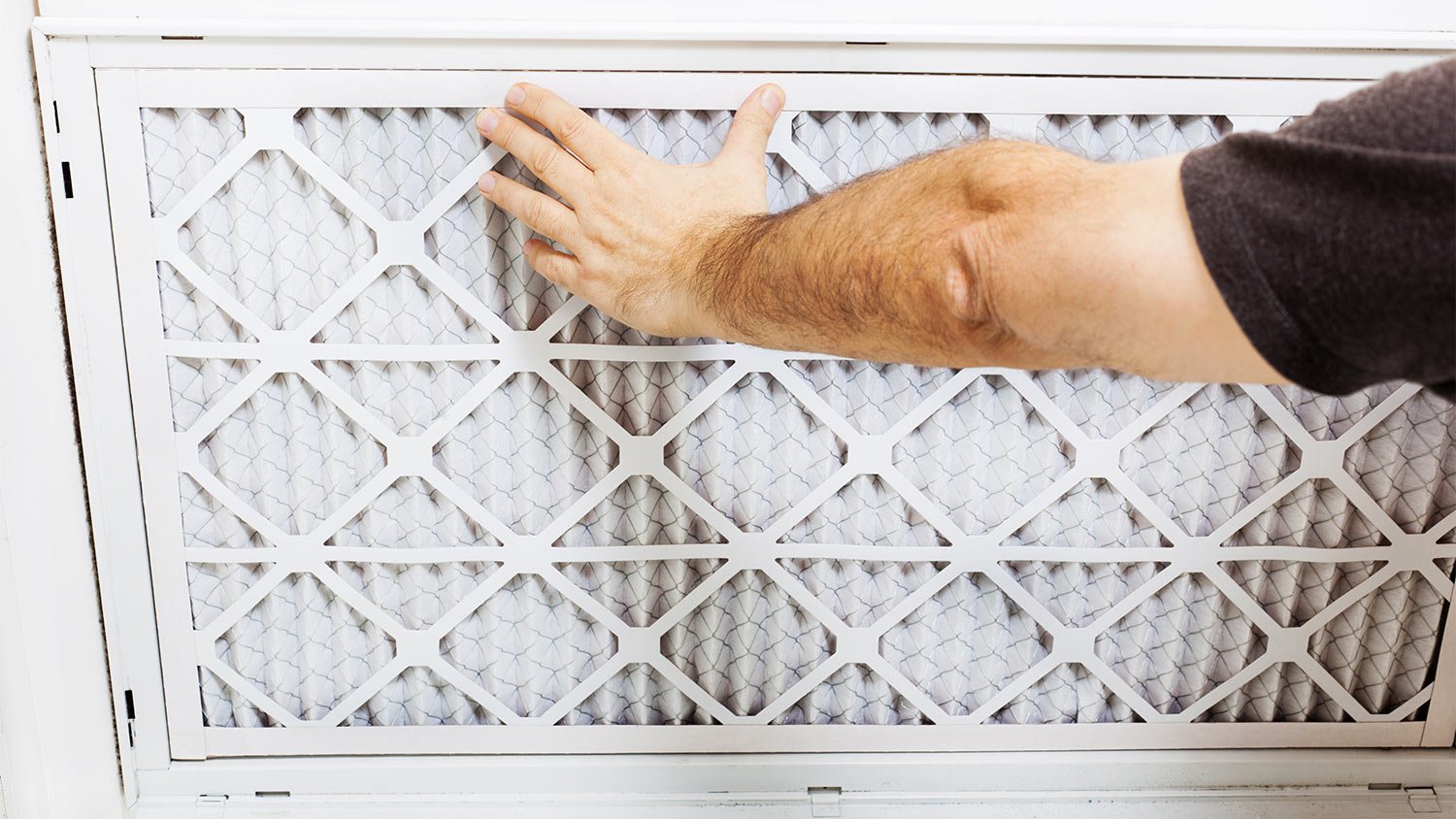 Air vent filter hands install