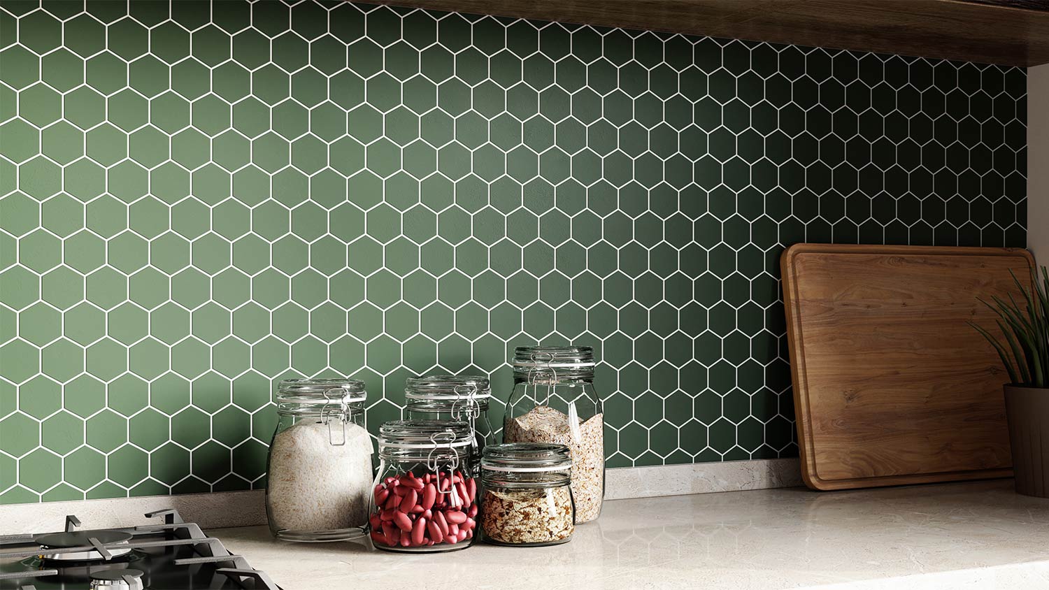 DIY Project: How to Install a Tile Backsplash Using an Adhesive Mat to Save  Time + Money