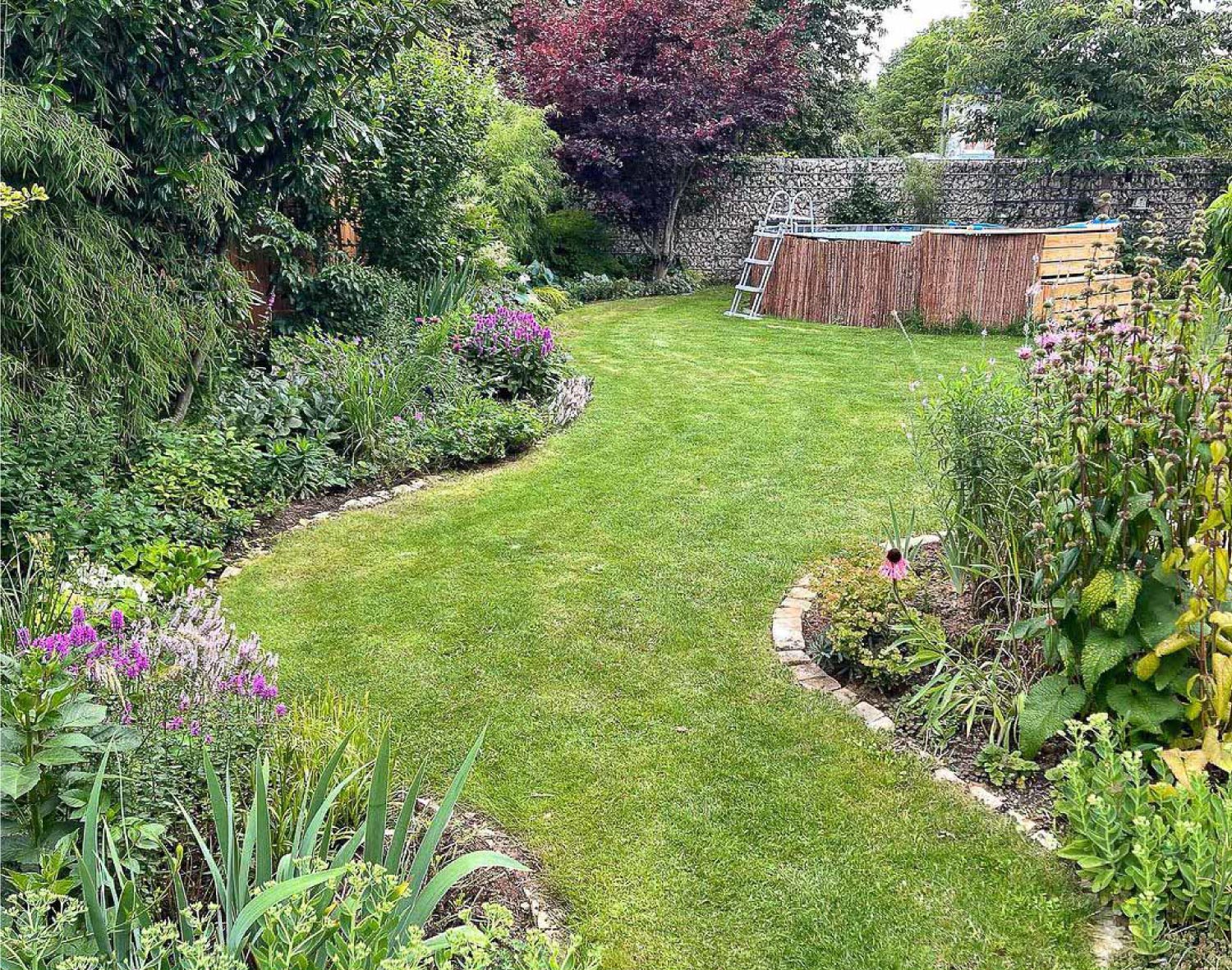 A nice large garden