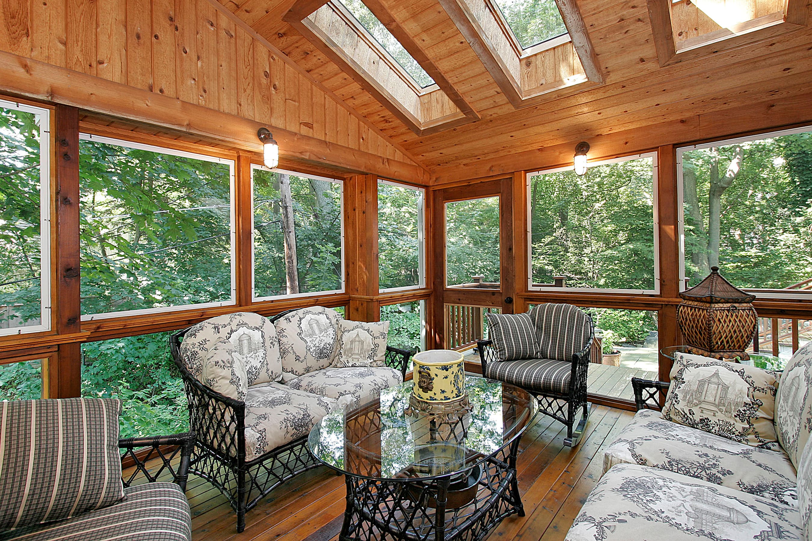 luxury screened in porch plans