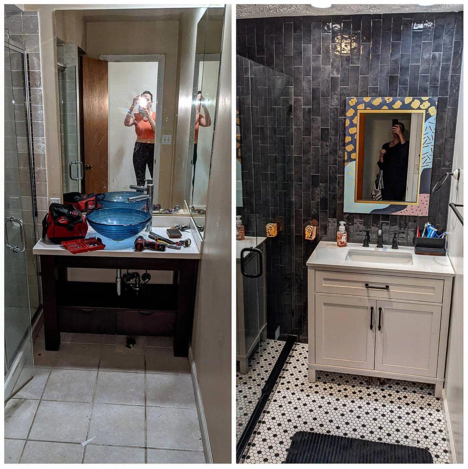 A small bathroom makeover